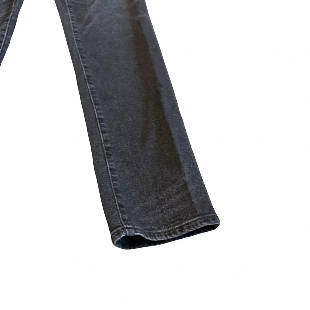 American Eagle Flex Black Denim Skinny Straight Jeans Stretch Size 32 Men's
